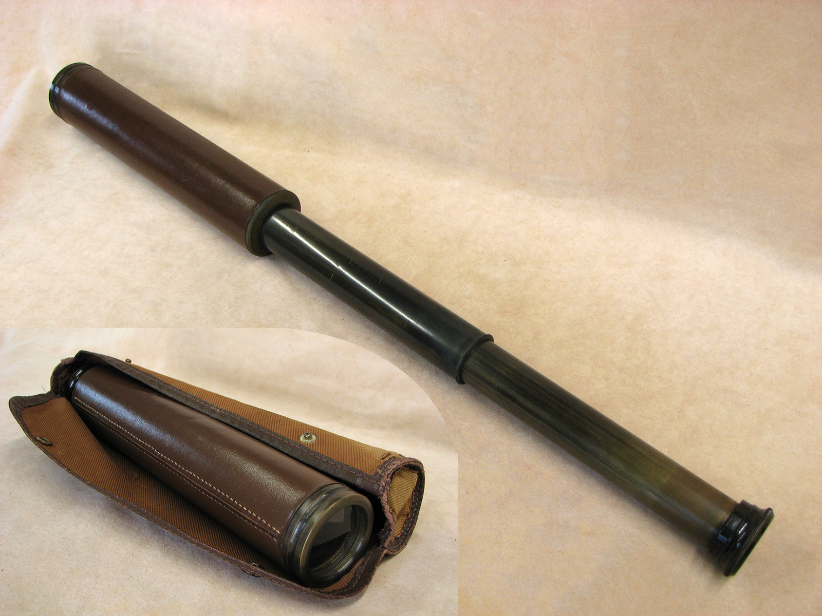 Newbold & Bulford 2 draw field telescope (Enbeeco Ranger 30x magnification model)